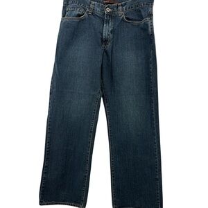 Perry Ellis Premium Men's Classic Blue Denim Jeans Size 34 X 30